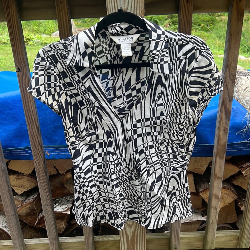 Vintage Allison Taylor Silk Shirt
